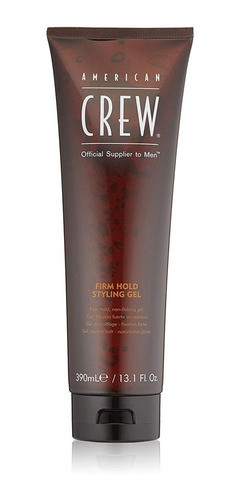 Gel De Pelo Firm Hold American Crew 390ml Para Hombres 0