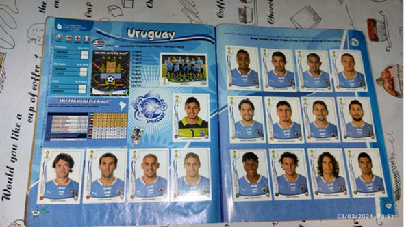 Álbum Figuritas Mundial 2014 Completo Panini 1