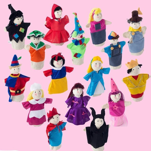 Títere De Guante Maléfica Ainé Juguetes De Tela 1