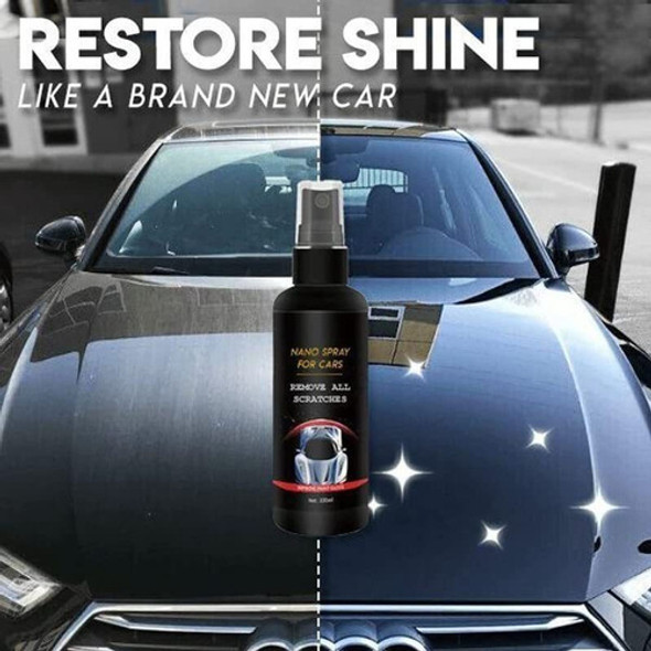 Nano Tinta Spray Para Reparo De Arranhões De Carros 1
