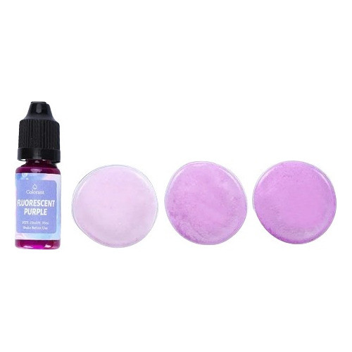 Colorante Liquido Concentrad P/ Vela Fluorecent Purpura 0