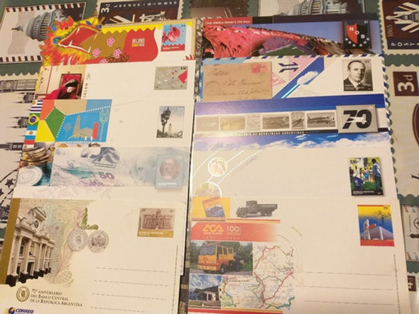 Argentina Lote De 20 Enteros Postales Modernos Mint 0 Argentina Lote De 20 Enteros Postales Modernos Mint 0