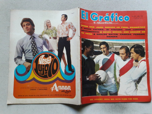 Revista El Grafico N° 2655 Agosto 1970 Didi Laraignee Onega 0