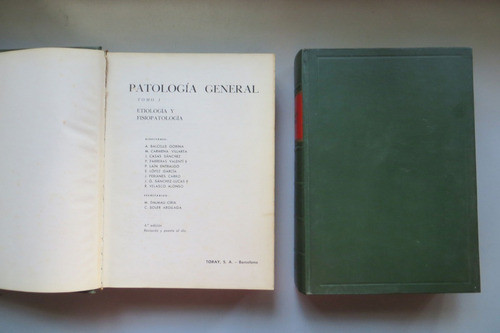 Patología General Toray 2 Tomos 1974 1
