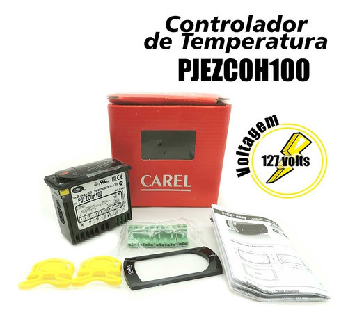 Controlador Carel Pjezc0h100 127v P/ Expositor Gelopar 1