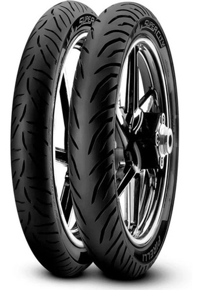 Cubiertas 275 18 + 90 90 18 Pirelli Super City C/cam - Sti 0
