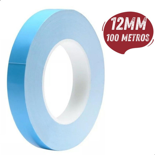 Fita Dupla Face Para Fixação Barramento Led Tv 100mt X 12mm 1