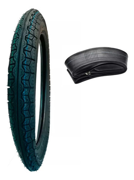 Cubierta Delantera 2.75-18 + Camara Suzuki Ax 100 M Coyote 0