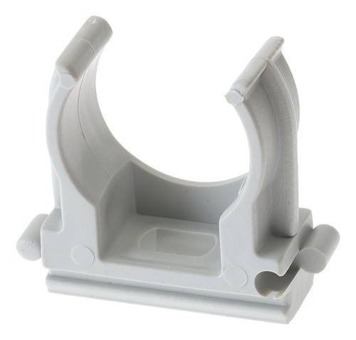 Grapa De Pvc Abierta Para Caño De 25mm De Diámetro 0