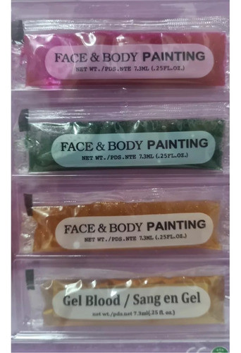 Set Maquillaje Infantil X Colores +3 Colores Brillo Painting 1
