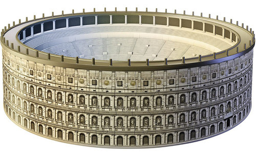 Puzzle 3d El Coliseo 216 Piezas- Ravensburger 0