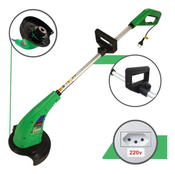 Podador Aparador Vulcan Va2000 Elétrico Leve E Portátil 220v 0