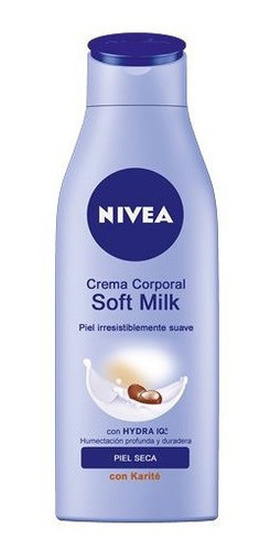 Crema Corporal Soft Milk Nivea 400 Ml 0
