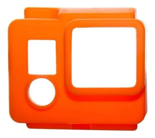 Capa De Silicone Para Gopro Hero3, 3+  Laranja 0