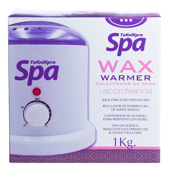 Teknikpro Spa Wax Warmer Calentador Fundidor De Cera 1kg 1