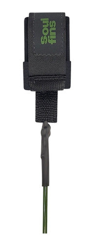 Leash Surf Longboard Duplo Girador 10'/7mm Soulfins Musgo 0