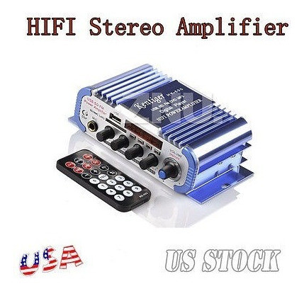 2 Canales Hi-fi Mini Mi Audio Digital Mp3 Estéreo Potente Am 1
