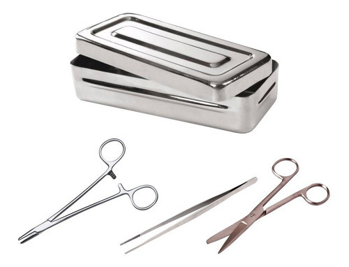 Instrumental Quirúrgico - Caja De Curaciones Kit N8 0