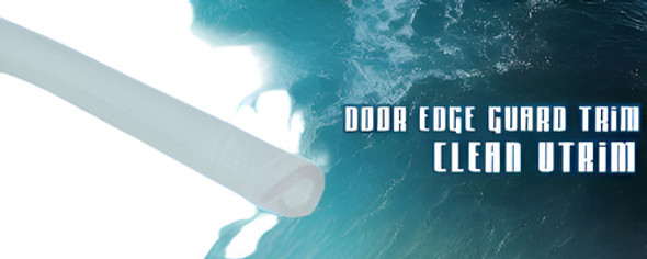 Protector De Borde De Puerta De 5 Pies Flexible U Claro Cana 0