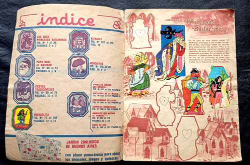 Album De Figuritas Princesita 1969 + Sobre 1