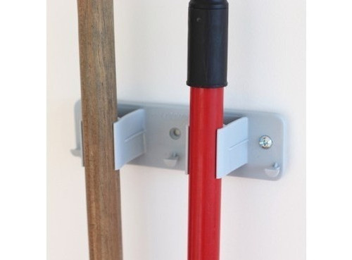 Escobero Plastico Doble Soporte Porta Escoba Premium 0