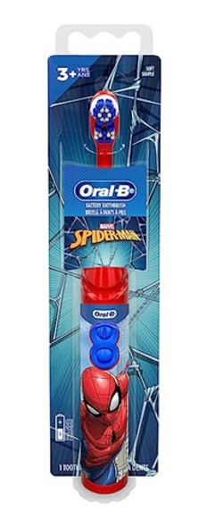 Oral-b Cepillo De Dientes A Batería Niños Spiderman Marvel 0