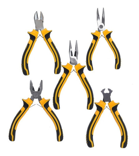 Set 5 Mini Pinzas Alicate De Trabajo Epica Star Ep-50142 0
