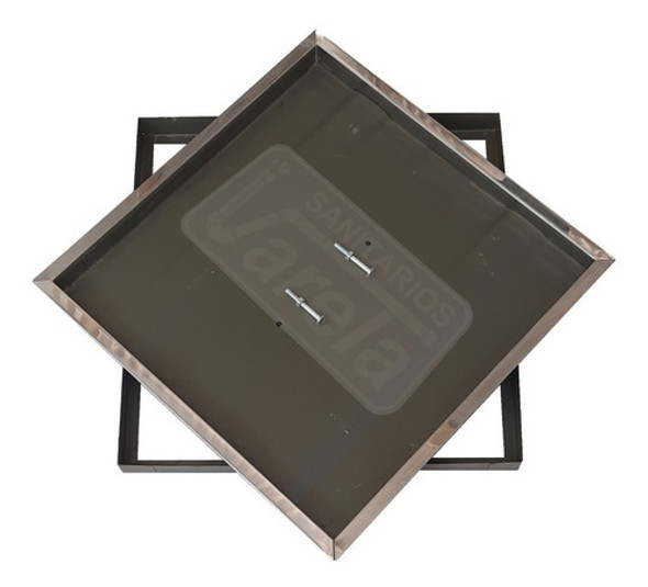 Tapa Camara Super Reforzada 40x40 Filete Acero 0