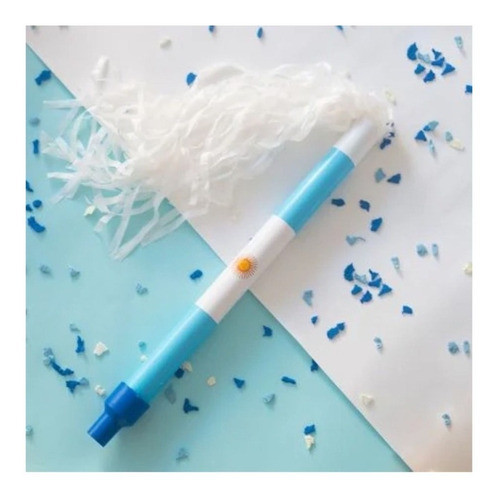 Trompeta Corneta Argentina Mundial 33cm Premium Pack X3 0