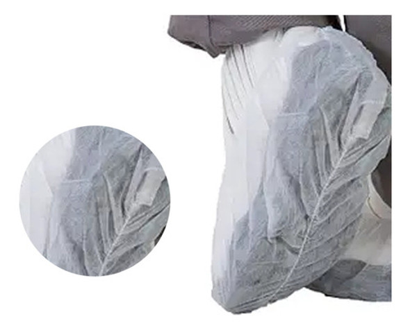 Cubre Calzado Blanco Descartable Pack 100u - Mundo Trabajo 1