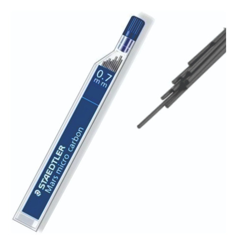 1 Tubo De 12 Minas Staedtler 0,7mm P / Portamina 0
