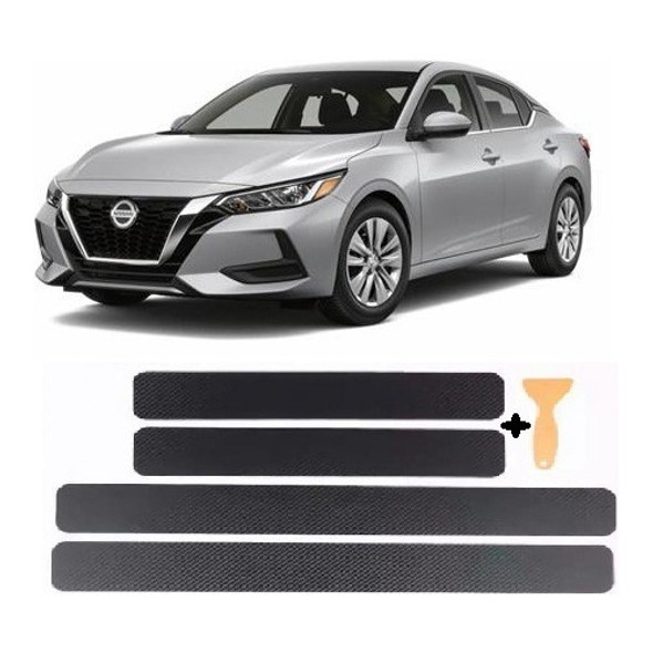 Accesorio Tuning Cubre Zócalos Carbono Nissan Centra Kenny 1