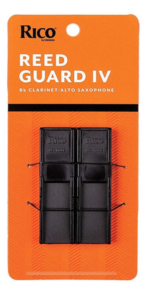 Portacañas Rico Rgrd4ascl Saxo Alto Clarinete Para 4 Cañas 0