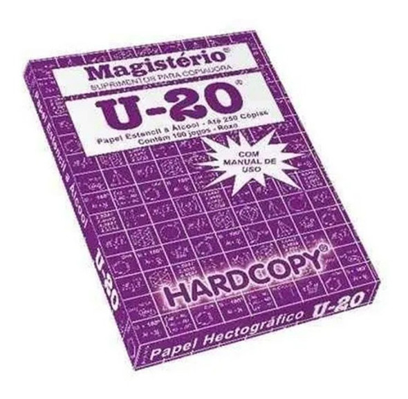 10 De Folhas Papel Hectográfico U20 Estencil Tattoo Tatuagem 0