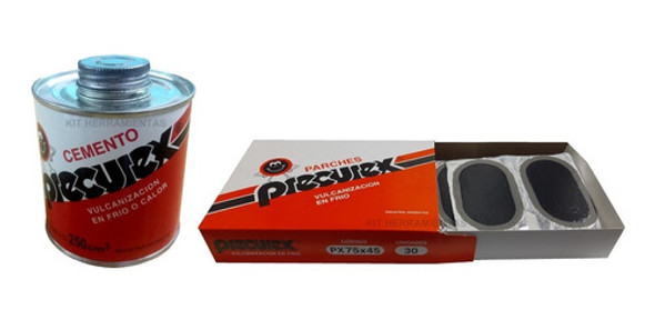 Kit Parche Ovalados 75 X 45mm Camara Moto Bici + Solucion 0