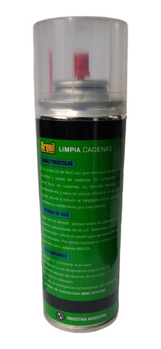 Limpia Cadenas X237 Ml/150g Bagattini Motos 1