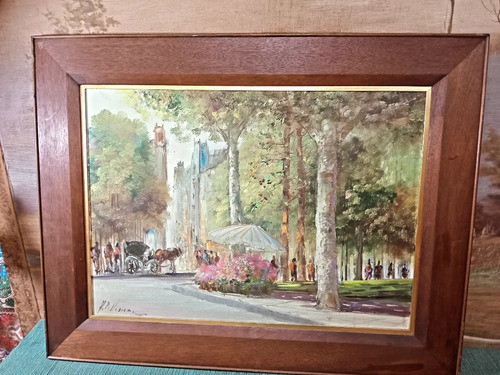 Óleo Sobre Tela Del Autor A. Pellisier 0