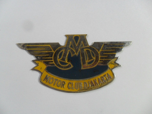 Antigua Insignia Automóvil Club De Djakarta Aca Coleccion 0