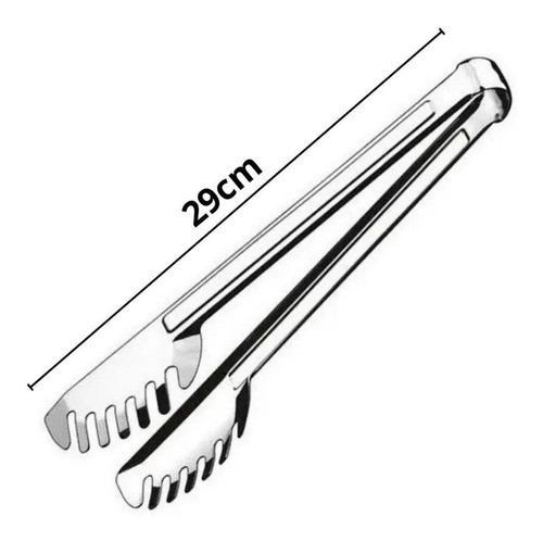 Pegador De Massas Salada Universal 29cm Inox 1