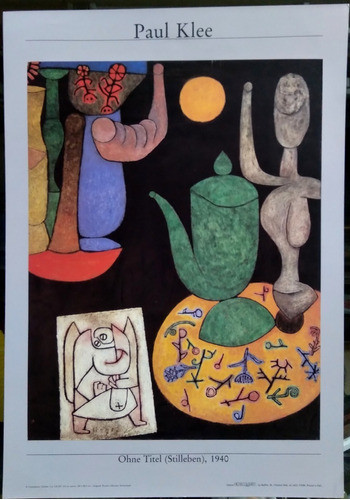 Lámina Paul Klee Excelente Estado Nektararte 0