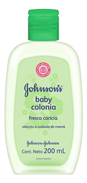 Colonia Fresca Caricia  200 Ml Johnson´s Baby 0