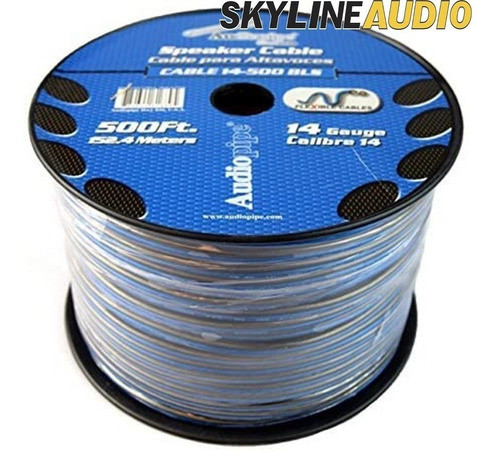 Cable Para Potencia Audiopipe 14 Gauge Bipolar Woofer X-metr 1