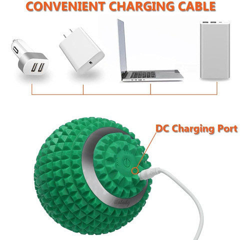 Wolady Vibrating Massage Ball 4-speed High-intensity Fitness 1