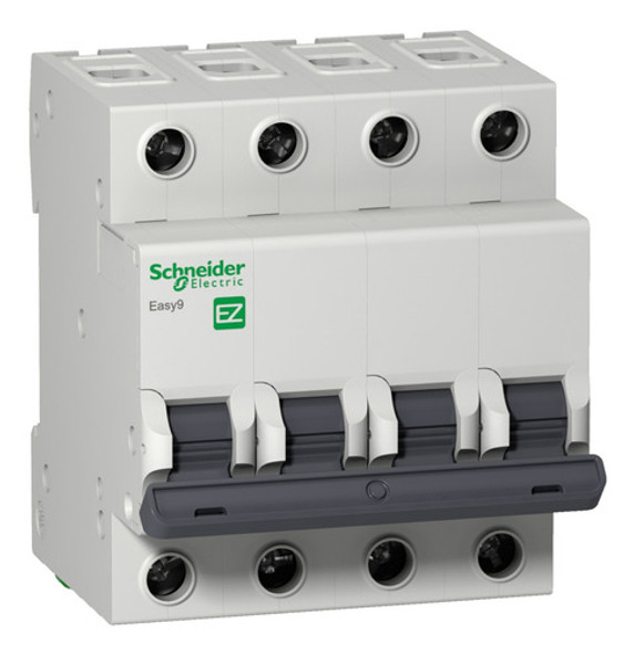 Interruptor Termomagnético Easy9 4p 6a 6 Ka Schneider 0