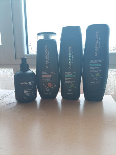 Atom-protect. Jabón, Crema, Shampoo Y Acondicionador 0