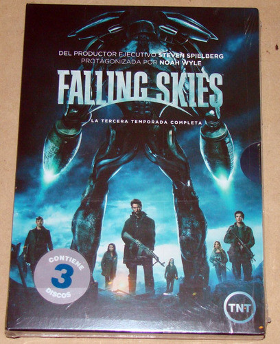 Falling Skies Spielberg 3era Temp Dvd Triple Sellado Kktus 0