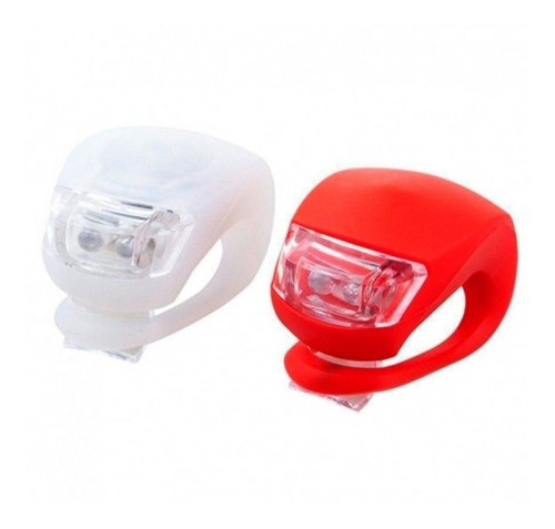 Luz Led Silicona Para Bicicleta 0