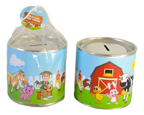 Alcancias Souvenir Zenon Granja Sin Personali X15 8x8.5cm+bo 0