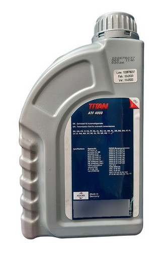 Fuchs Titan Atf 4000 Dexron Iii 1l 1