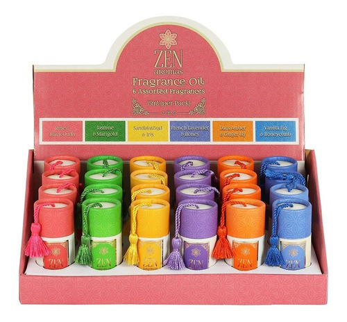 Aceites Aromático Zen Aromas 15ml Humificador Ultrasónico 0